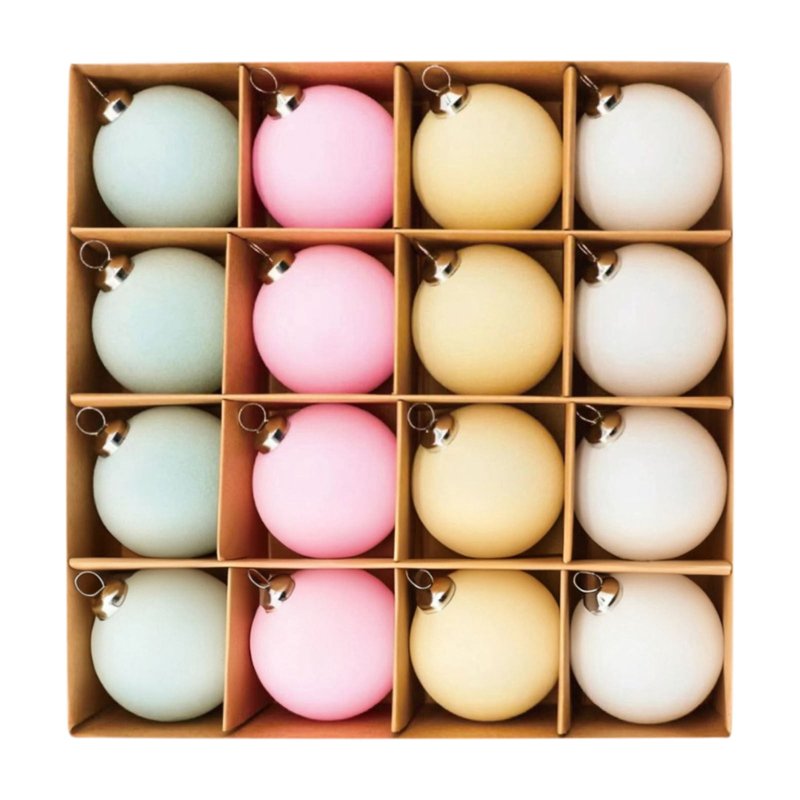 Boules de Noël pastel Lunmon (64)